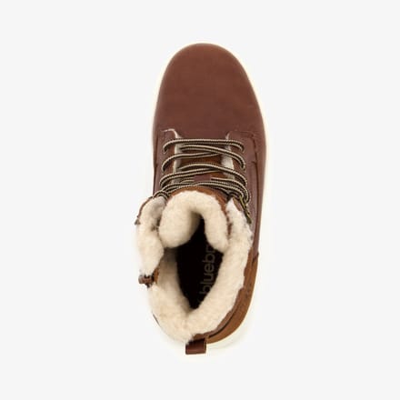 Blue Box gevoerde jongens veterboots bruin - Maat 31