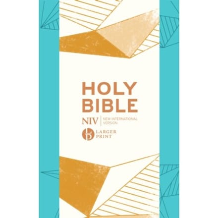 Niv Larger Print Personal Teal Soft-Tone Bible - New International Version