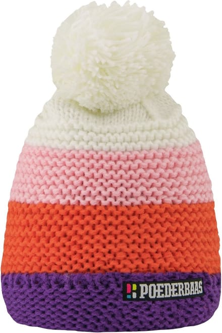 Poederbaas Muts Classic Colorful Beanie 2.0 Multi Purple
