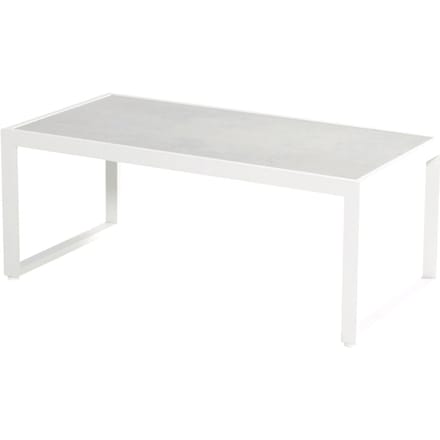 Hartman Tuintafel Notre Dame - Keramische Plaat - 65 x 50 x 125 cm - Wit