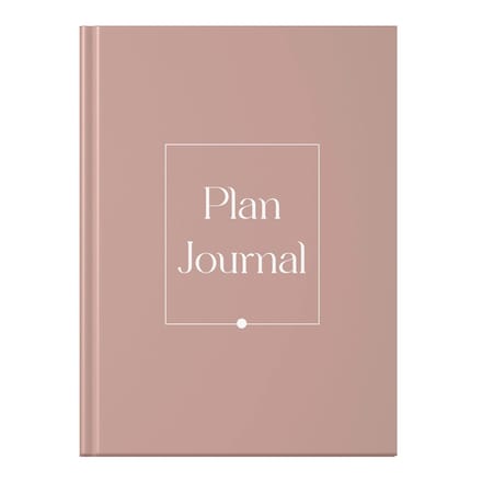 Fyllbooks Plan Journal – Dusty Rose