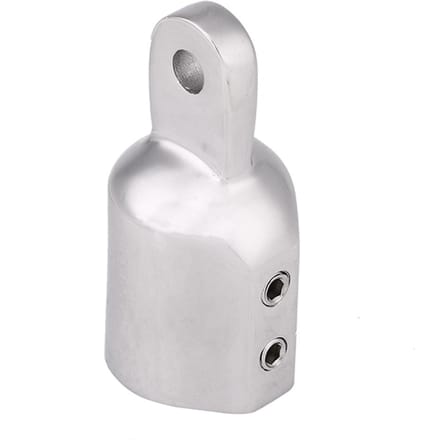 7 8inch 22mm Roestvrij Staal Ooguiteinde voor Boot Biminitop Kap Montage Hardware white