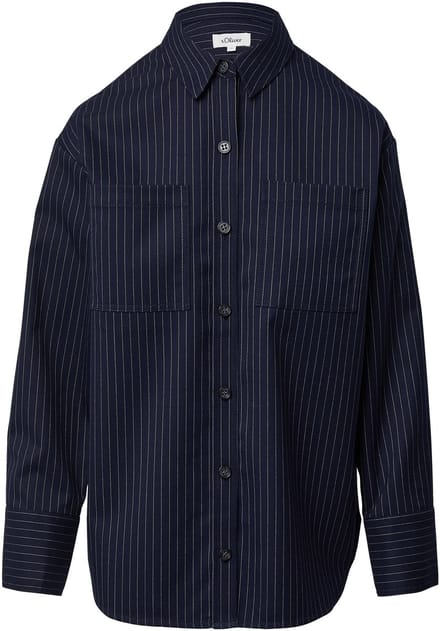 s.Oliver  Jackets Indoor Marine Maat: 36 | Longsleeves Outlet | Dames | Blauw