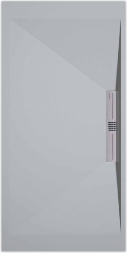 Sanifun douchebak Stone Side Gray 7035 Smooth 1300 x 900 S