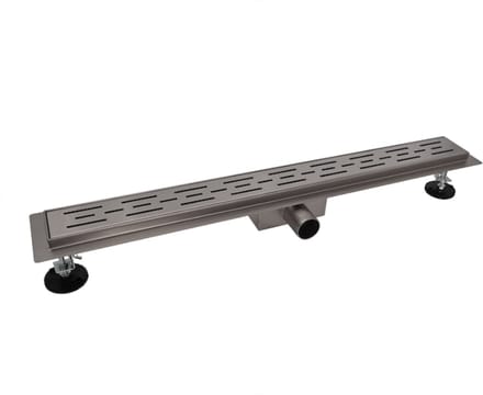 LINEA UNO - Alfa 80x7cm - Gun metal - Douchegoot - - 991250