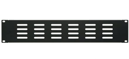 DSIT 19 inch geperforeerd afdekpaneel - 2U - geschikt voor serverkast - patchkast en flightcase