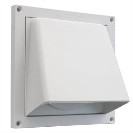 AIR CONTROL kaprooster kunststof 165x165mm Ø100mm - grijs (20201098)