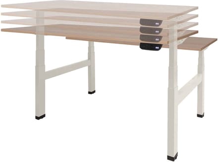 Schaffenburg Dextro Plus Elektrisch Zit-sta DUO bureau - NEN-EN 527 (Ongemonteerd)