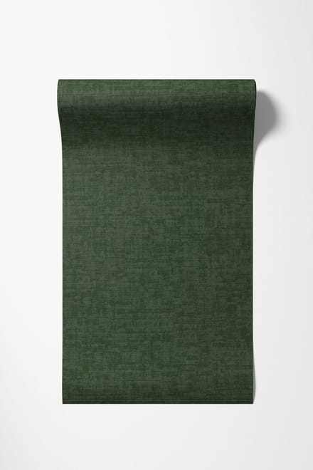 Dutch Wallcoverings - Vliesbehang - Linen & Textures - uni groen - VT10019