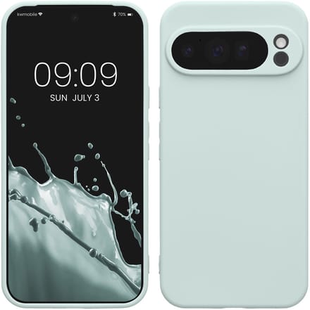 kwmobile telefoonhoesje geschikt voor Google Pixel 10 Pro XL - Hoesje voor smartphone - Precisie camera uitsnede - In cool mint