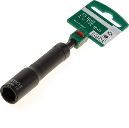HiKOKI 750334 Flexibele dopsleutel - Zeskant - 13mm - 1/4" (L=112mm)