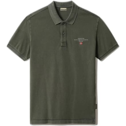 NAPAPIJRI Polo Elbas NP0A4GDL - Green depths - S