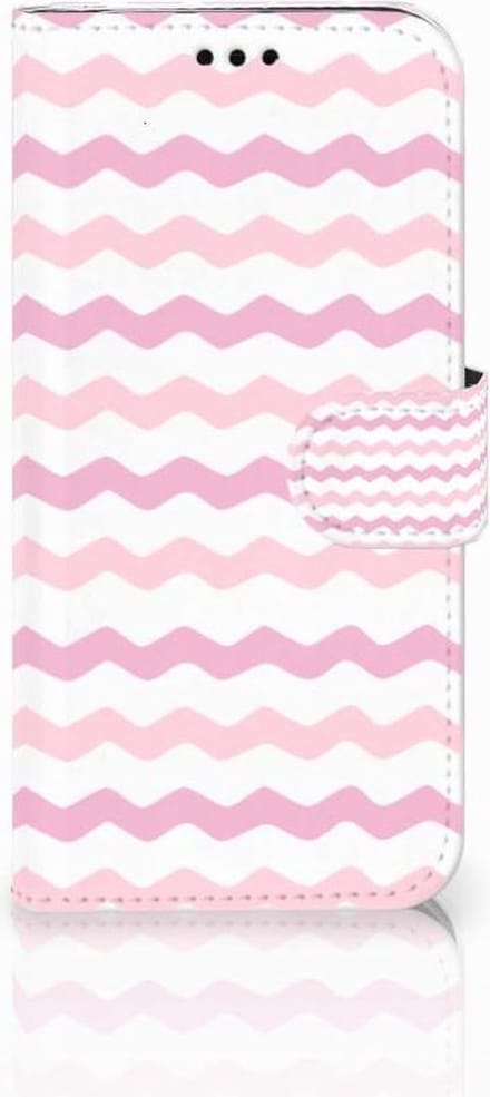 Samsung Galaxy J5 2017 Telefoon Hoesje Waves Roze