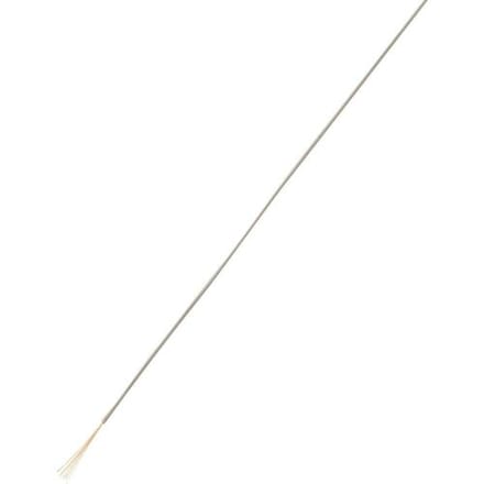 TRU COMPONENTS 1567789 Draad LiFY 1 x 0.05 mm² Grijs 100 m