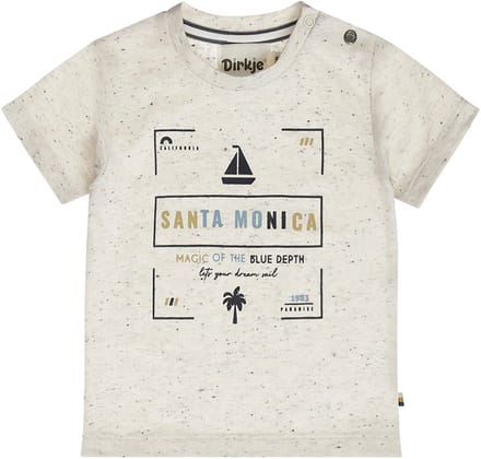 Dirkje Jongens T-shirt - Off white