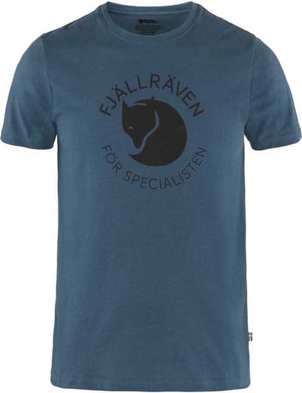 Fjällräven Fox Korte Mouwen T-Shirt Heren - Indigo Blue - L