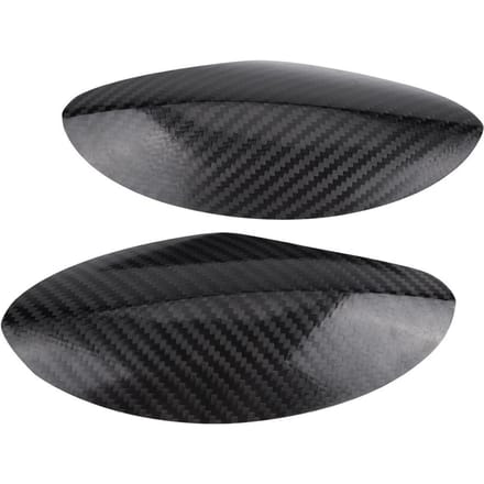 Koolstofvezel Patch Krasbestendig Decoratie voor Yamaha Xmax300 Motorfiets black