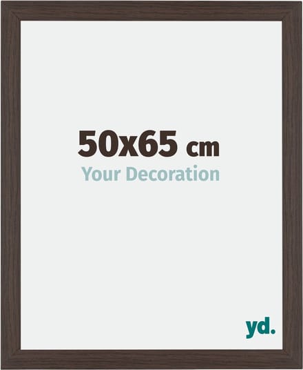Your Decoration - Fotolijst 50x65 cm - MDF - Eiken Donker - Mura