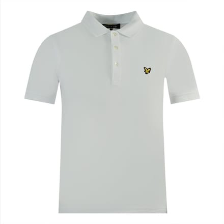 Lyle & Scott Heren Logo Poloshirt (Wit)