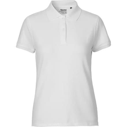 Ladies Classic Polo met korte mouwen White - S