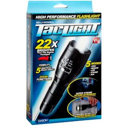 TACLIGHT LED Zoom Zaklamp