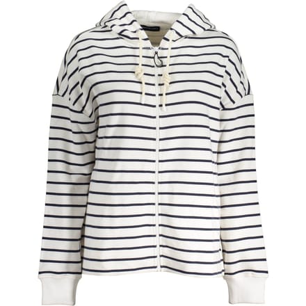 Breton Streep Rits Hoodie