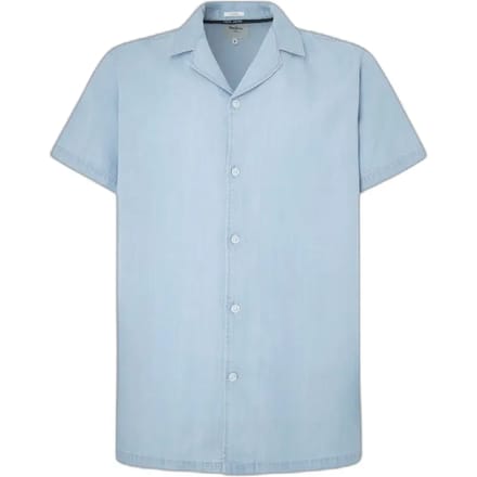 Pepe Jeans Penny Overhemd Met Korte Mouwen Blauw S Man