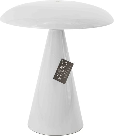 Bureaulamp Mush LED op accu wit