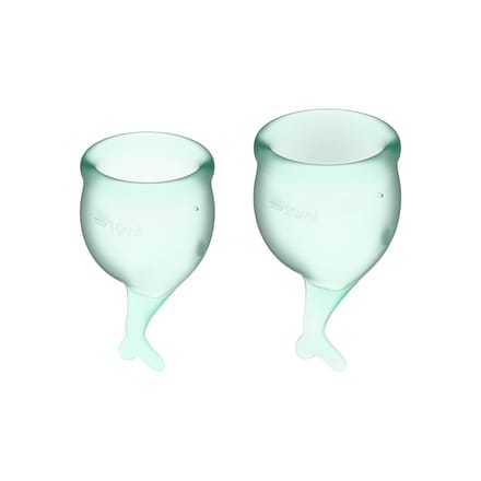 Satisfyer 'Feel Secure - Menstrual Cup Set', 15 & 20 ml