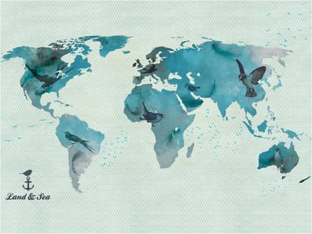 Fotobehang - A Bird's World.