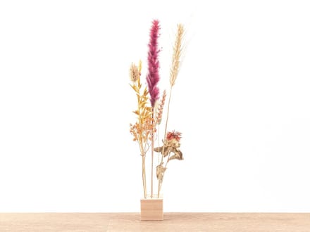 Wooden Dried flower stand - Small -