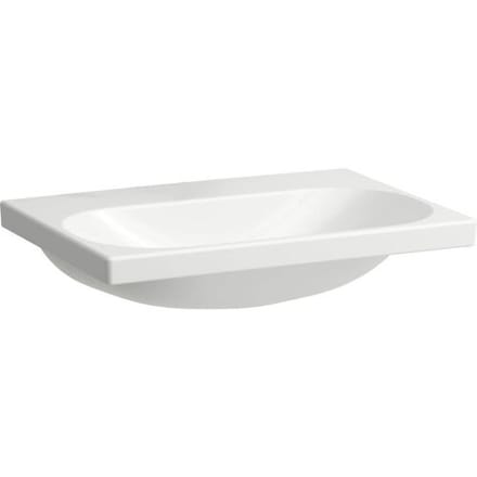 LAUFEN LUA washbasin 65 x 46 cm without tap hole, without overflow H8100840001421