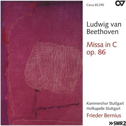 Kammerchor Stuttgart, Hofkapelle Stuttgart, Frieder Bernius - Beethoven: Missa In C|Cherubini: Sciant Gentes (CD)