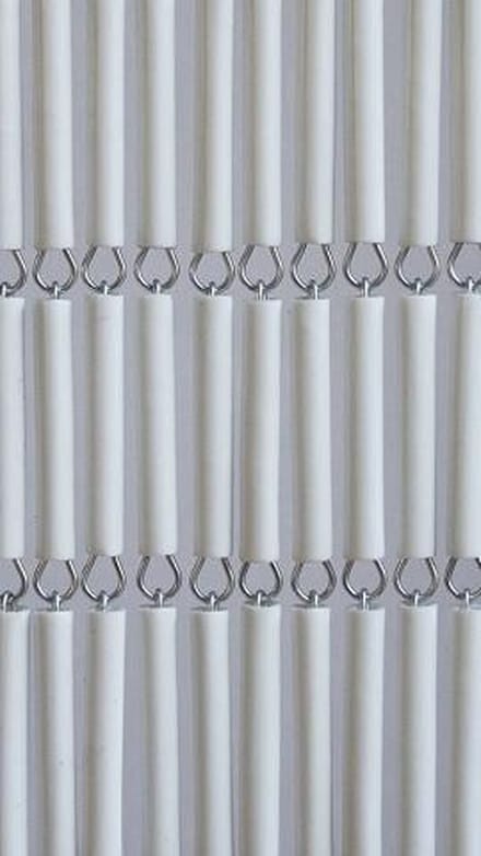 Vliegengordijnenexpert Hulzen - Vliegengordijn - 90x210 cm - Wit