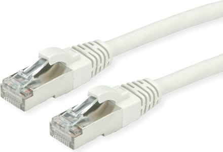 ROLINE S/FTP-kabel Cat.7, LSOH, met RJ-45 connectoren (500 MHz / Klasse EA), grijs, 2 m