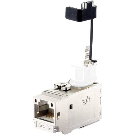 Metz Connect 130B23-E RJ45-inbouwmodule Keystone CAT 6A 1 stuk(s)