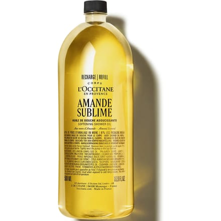 L'Occitane Amande (Almond) Refill Shower Oil 500ml