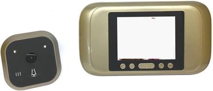 Kijkgaatje Viewer - Deur Camera - Veilig Thuis - HD Beeld - 3.2 Inch Scherm - Zilver