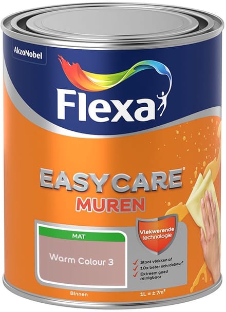 Flexa - Easycare Muren - Warm Colour 3 - Mengverf - 1 L