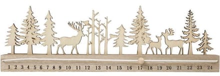 Creativ Company Houten Advent Kalender 40x3,6x12 cm