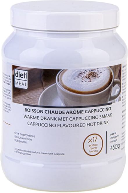 Dieti Hot Cappuccino - 450 gram - Maaltijdvervanger