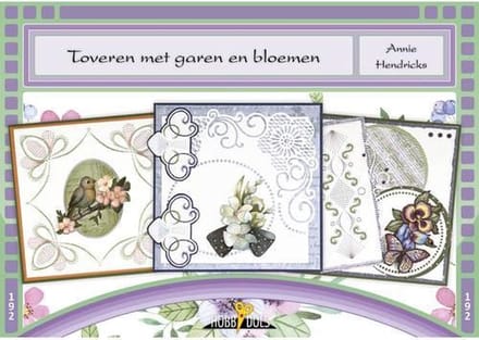 Hobbydols 192 - Toveren met garen en bloemen