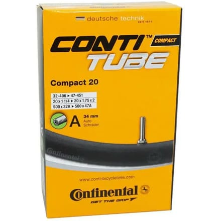 Continental Binnenband 20 X 1.75 (32/47-406/451) 34 Mm Av
