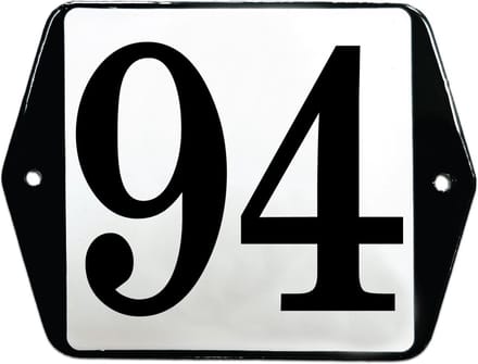 Emaille huisummer model oor - 94