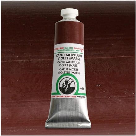 Oil paint Old Holland 40ml – 066 Caput Mortuum Violet (Mars)