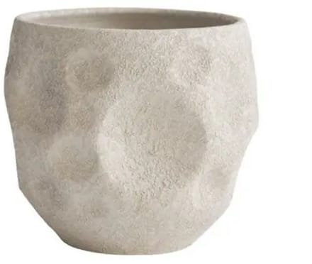 Noor pot sand beige ø26h24cm