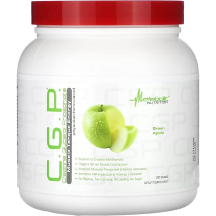 Metabolic Nutrition, CGP, Pomme Verte, 400g