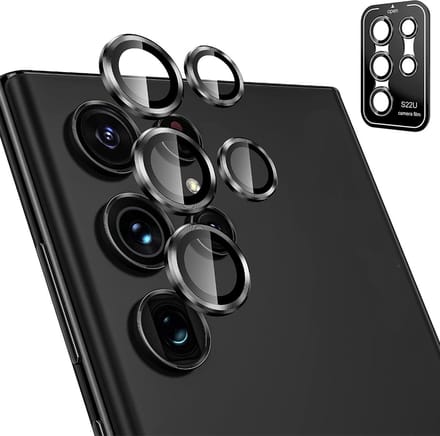 Geschikt voor Samsung Galaxy S23 Ultra Screenprotector voor Camera - Beschermglas Camera Glas
