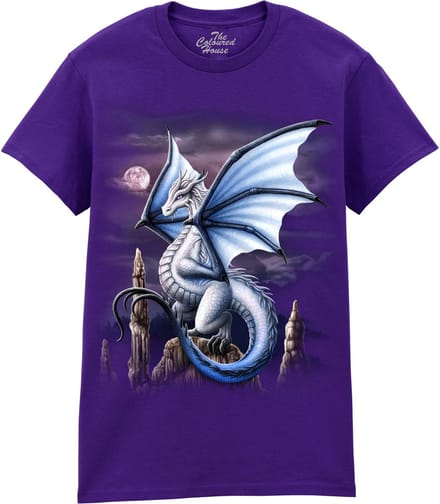 Draak Violet Dragon The Coloured House T-shirt S