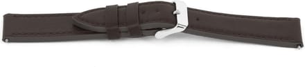 Horlogeband F422 Bruin H79 Leder 18x16mm